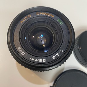 Auto Chinon 28mm F/2.8 Multi Coated Wide Angle MACRO lens Pentax PK Mount