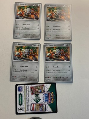 HEATRAN 068/131  - POKEMON Prismatic Evolutions + CODE CARD