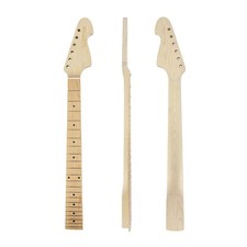 Electric Guitar Neck 22 Fret 25.5 Inch Maple Fretboard Dot Inlay for Replacement