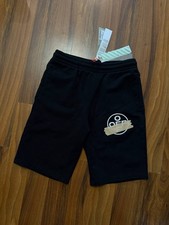 OFF WHITE BLACK LOGO SHORTS