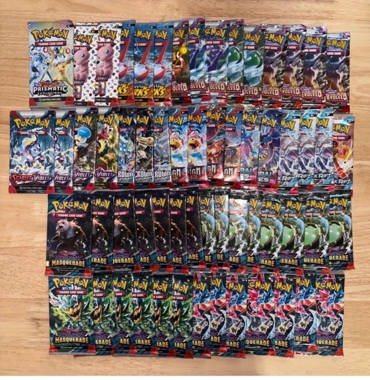 x12 Pokemon Factory Sealed Booster Packs Premium Card Lot Modern ...