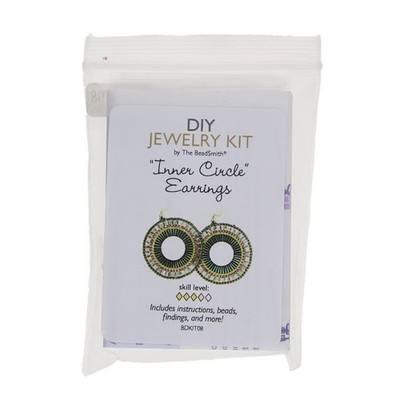 Bead DIY Kit ''Inner Circle Earrings'' - Beadsmith