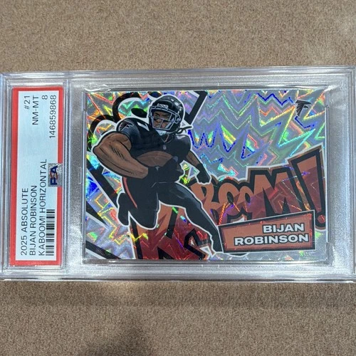 2025 Panini Absolute Countdown Calendar Bijan Robinson Base (RAW)
