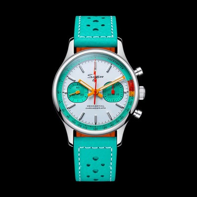 Sugess Chrono Heritage Fliegeruhr Automatikuhr Seagull ST1901 Chronograph 40mm