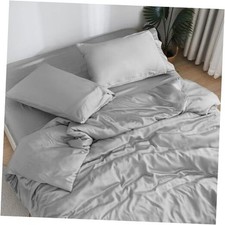 DOZ Sheet Set, 100 Viscose derived from Twin - 2 Piece NO Top Sheet Dove
