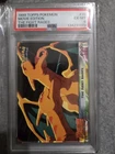 Vintage Pokemon Topps Charizard The Fight Rages Graded PSA 6