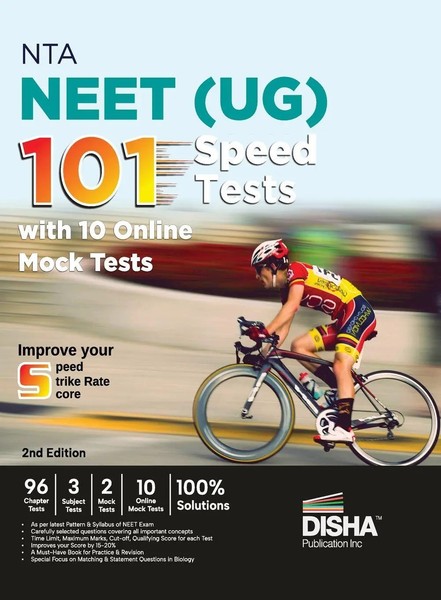 Disha Experts | NTA Neet (Ug) 101 Speed Tests With 10 Online Mock Tests 2Nd...-image