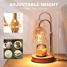 Aromatherapy Melting Wax Lamp Dimmable Night Light Table Candle Warmer Lamp Gift — image 8