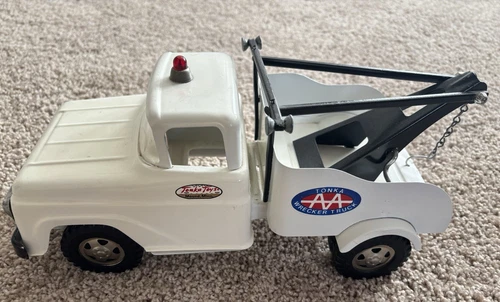 Vintage Tonka AA Wrecker Tow Truck Pressed Steel Toy Vehicle 1959