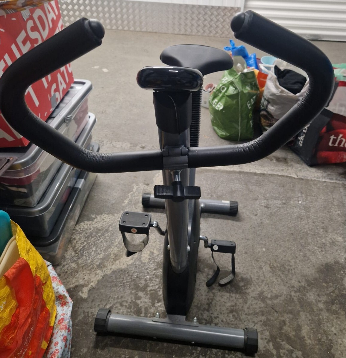 Opti manual exercise bike from Argos. Hardly used so in storage eBay