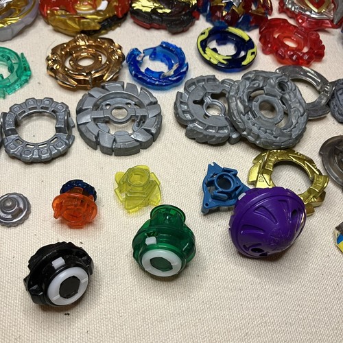 Takara Tomy Hasbro Beyblade Huge Lot Burst Bakuten Shoot Metal Fury & Parts - Picture 10 of 16