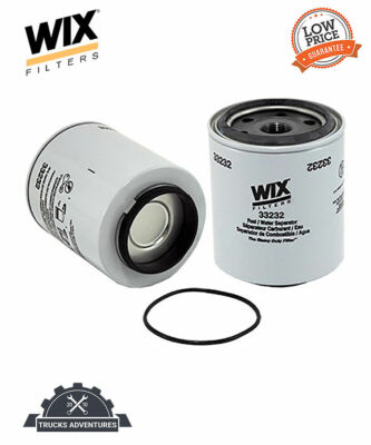 Wix Fuel Water Separator Filter  33232 | High-Quality Auto Part, Universal Fit f