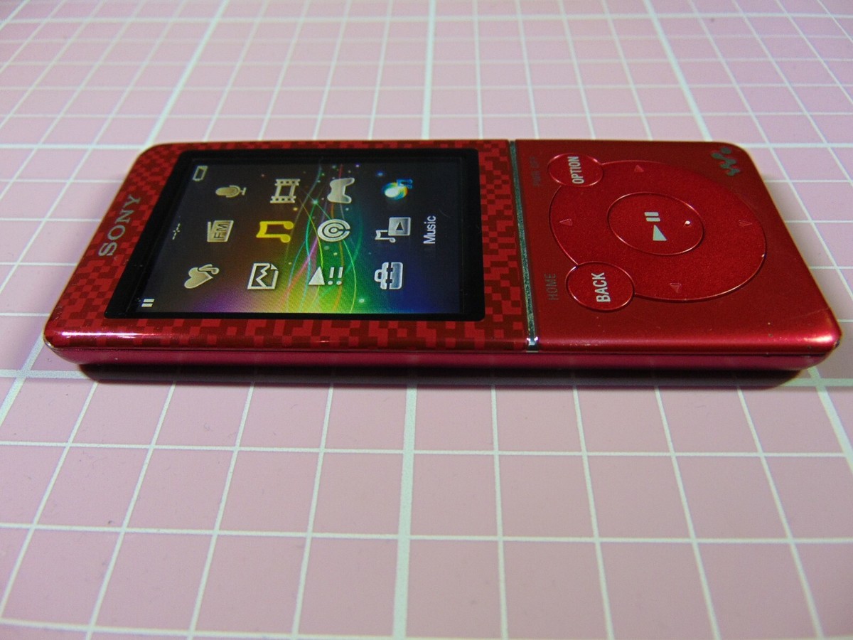 SONY WALKMAN 赤 Sony ウォークマン 赤 - メルカリ