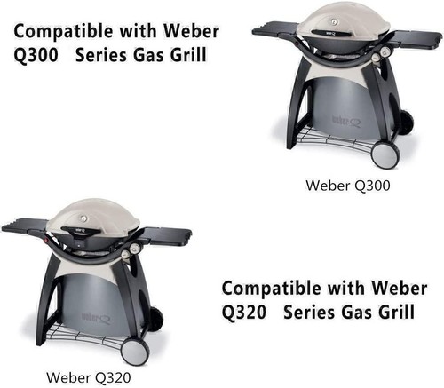 Edelstahl Brenner TubeBrenner-Set Passt Für Weber Q300 Q320 Q3200 Gasgrill - Bild 7 von 10