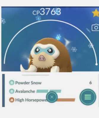   Mamoswine Level 50 Pokémon Trade  Go , 2 Charge Pvp Master, Pkmn Go