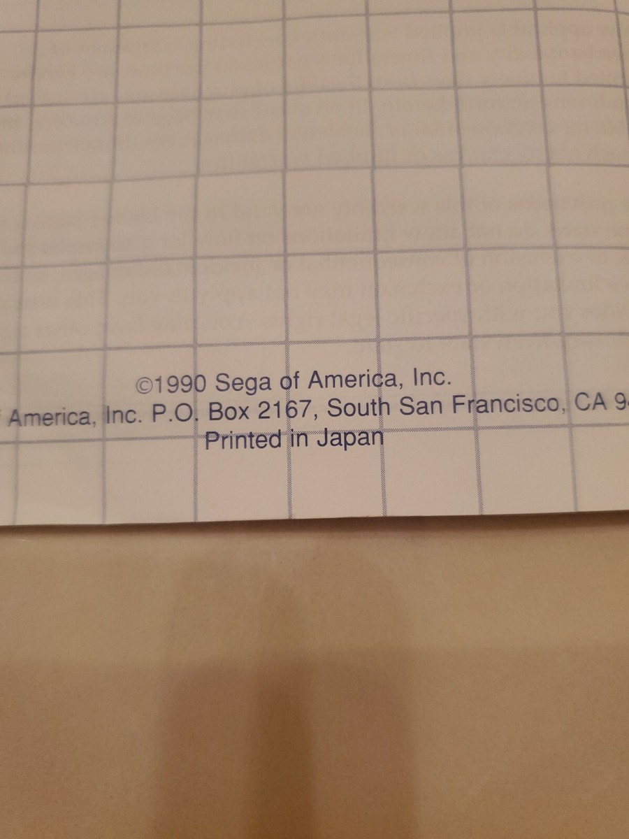 Game Manuals - - a Sega Master System fan site Game Manuals - - a Sega Master System fan site