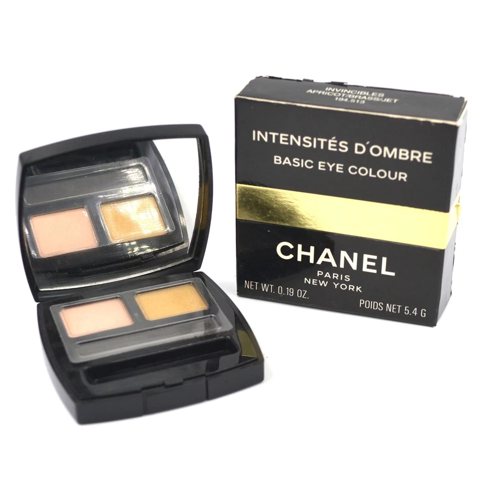 Chanel Basic Color de Ojos Sombra de Ojos Invincibles Albaricoque Latón Jet 0.19 OZ Foto 2 de 2