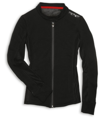 DUCATI LOGO women's sweatjacket sweatshirt sweater black lady new!!