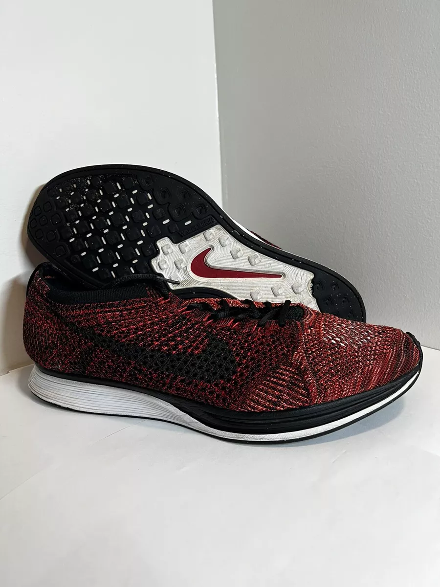 Men's Nike Flyknit Rooster &#039; Red Black Shoes 526628-608 13 | eBay