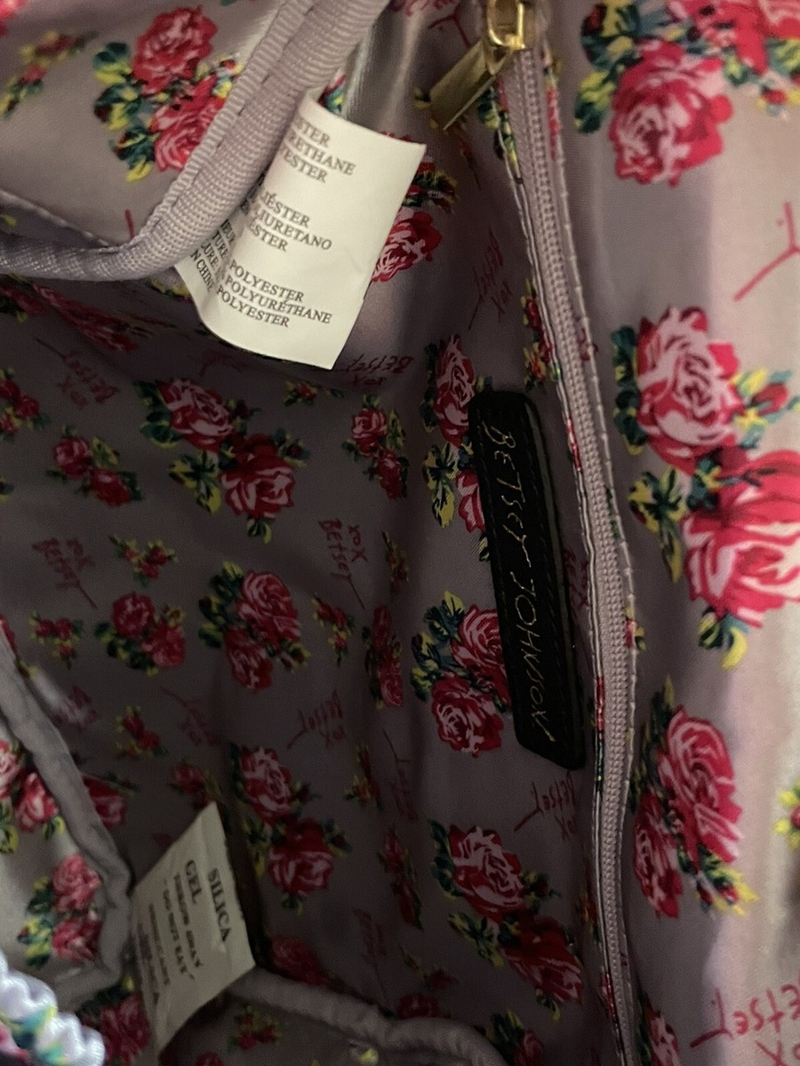 NWT BETSEY JOHNSON HOT PINK VELVET CAT BACKPACK MSRP $108 | eBay display picture 1