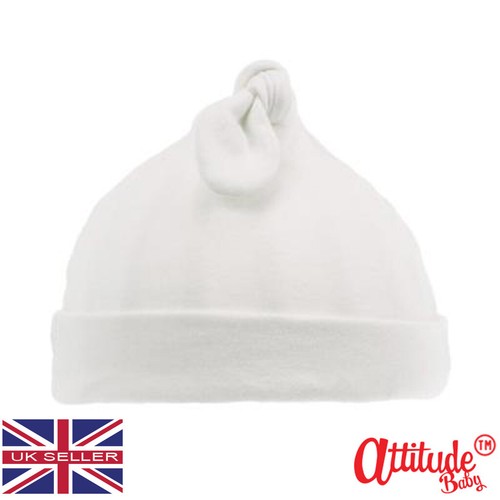 Sombreros de bebé anudados - bebé niño y bebé niña sombreros anudados - 0-6 meses - bebé de invierno - Imagen 2 de 5