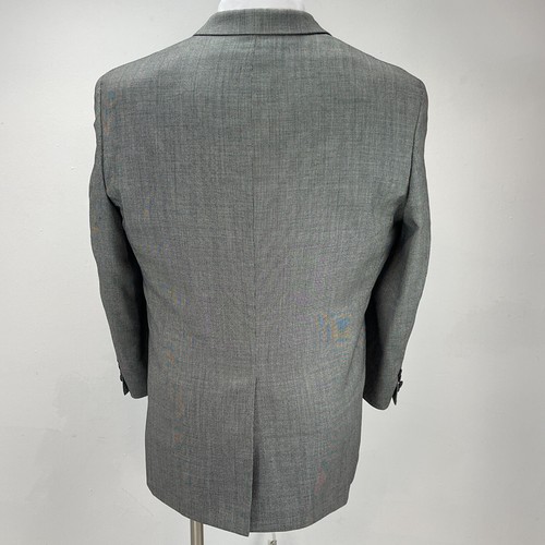 Ralph Lauren Suit Mens 46R 39W Gray Wool Jacket Pants Vest 3 Piece Set - Picture 4 of 22