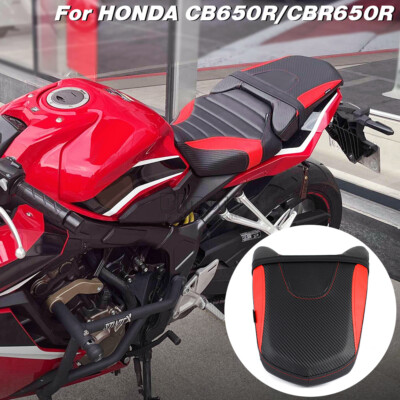 CB650R CBR650Rリアシート Rear Passenger Leather Seat Pillion For Honda 2019 2020 2021