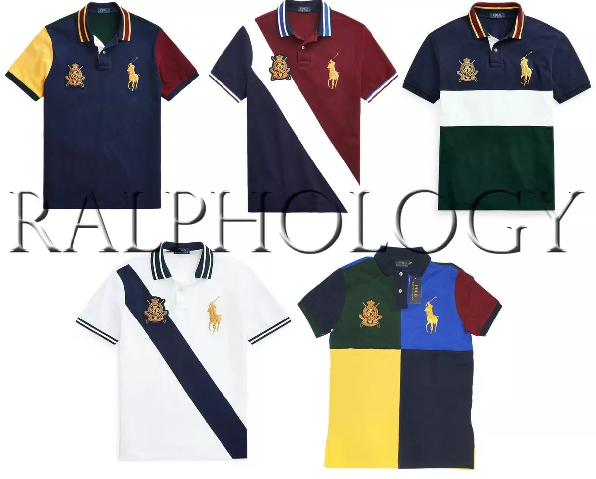 Polo Ralph Lauren Custom Slim-Fit Big Pony Mesh Short-Sleeve Polo Shirt