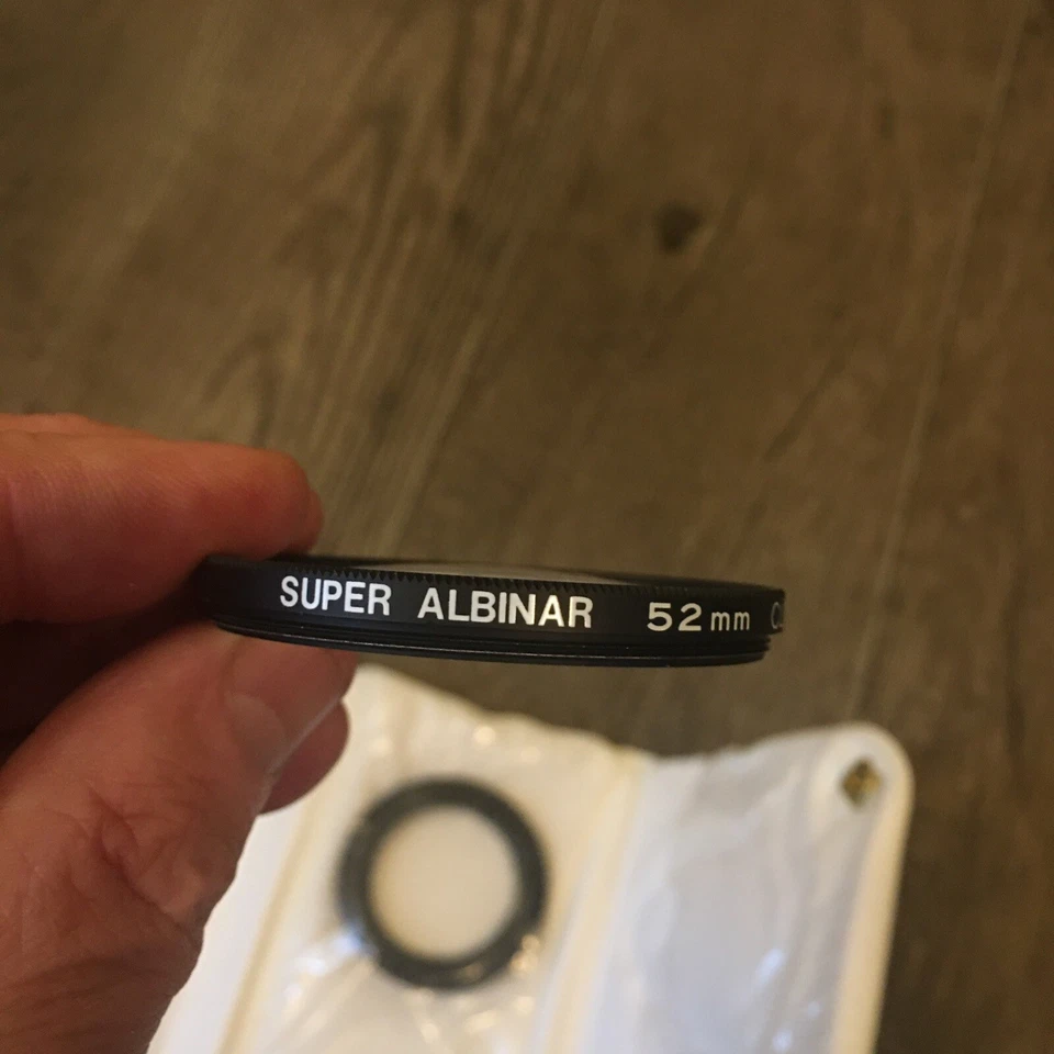 Super Albinar 52mm Close-Up +3 +2 +1 Filters & Step Downs 46-52 and 7-6 w/ Case - Image 2 of 4