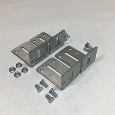 4 Jamb Bracket J-5 Garage Door w/ Lag & Track Bolt Quality Hardware Overhead #5
