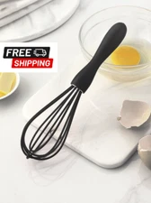Kitchen Small Gadget Silicone Egg Beater, Whisk With Egg Mixing Tool, Egg Beater