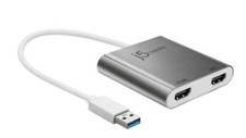 j5create USB 3.0 to Dual HDMI Multi-Monitor Adapter