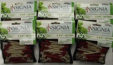 Pride 2345062-6 Golf Insignia Golf Tee 300pc 2 3/4" Red/Natural Drawstring Bag