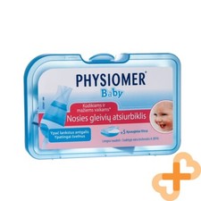 Aspirador de moco nasal para bebé PHYSIOMER 1 pieza Higiénico fácil de usar