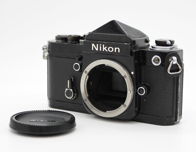 Nikon F2 Eye Level DE-1 Black 35mm SLR Film Camera S/N75* from