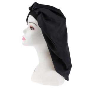 Silk Sleep Hat Wrap Night Cap Hair Care Bonnet Women Hat For