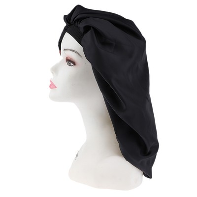 Silk Sleep Hat Wrap Night Cap Hair Care Bonnet Women Hat For
