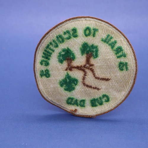 Parche Trail to Scouting Cub Dad 1984 - BSA Boy Cub Scouts - Imagen 2 de 2