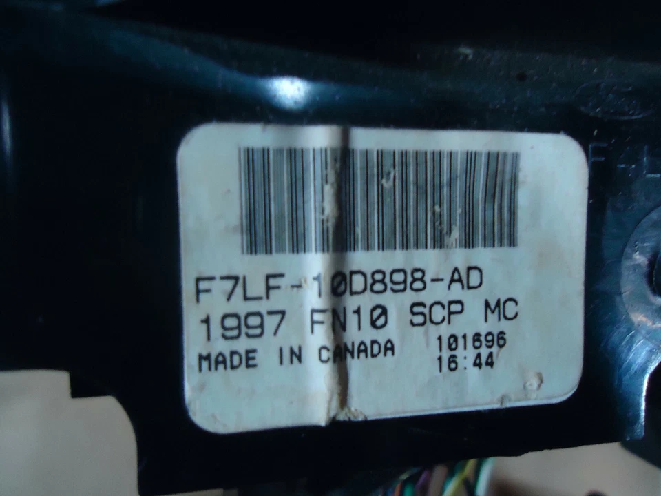 1997 LINCOLN MARK VIII CENTER DASH INFORMATION DISPLAY MONITOR F7LF-10D898-AD - Image 3 of 4