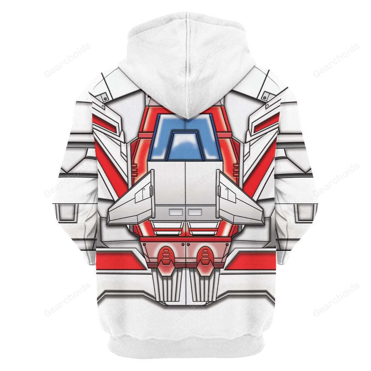 Transformers Skyfire Robot Hoodie Joggers Set Cosplay Costume