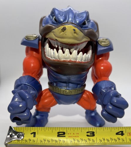 Vintage 1995 Street Wise Street Sharks Super Slammu Action Figure Mattel - Picture 18 of 21