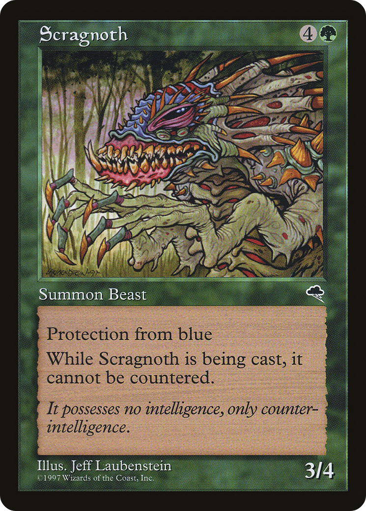 Scragnoth (x4) - Tempest  - U253 - EX/NM  - 4RCards