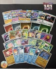 Lot 30 cartes Pokémon écarlate et violet EV3.5 HOLO REVERSE - 151 master set FR