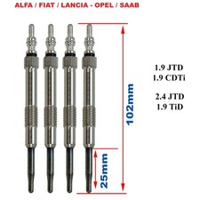 Bougies de préchauffage Lancia KAPPA