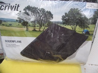 Crivit Bodenplane zum Auslegen v Wohnwagen Vorzelten Pavillons Zelte 250x450NEU2
