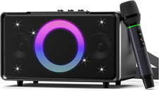 Party Bluetooth Speaker: 100W Peak Loud Deep Bass, 15H Playtime, Large Wireless