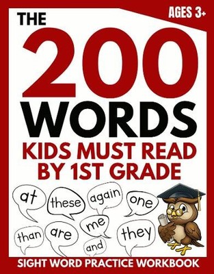 Brighter Child Company The 200 Words Kids Must Read by 1st Grade (Taschenbuch)