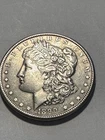 1890 Morgan Silver Dollar US Coin AU ONE BEAUTIFULL COIN  N453