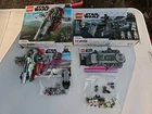LEGO Star Wars 75311 Imperial Armored Marauder & 75312 Boba Fett's Starship Lot