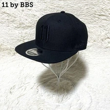 11 by BBS×NEW ERA 9FIFTY CAP Black Embroidered Adjustable Size